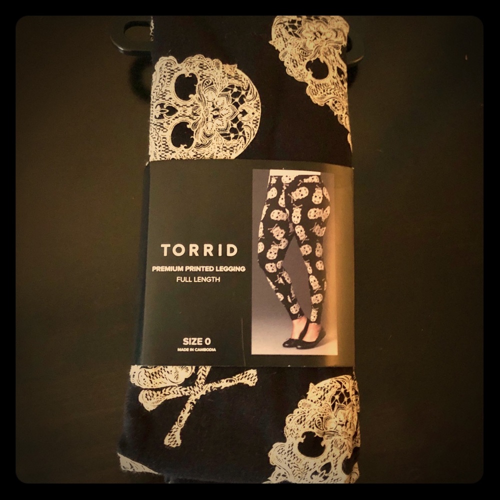 Torrid Skull Tights